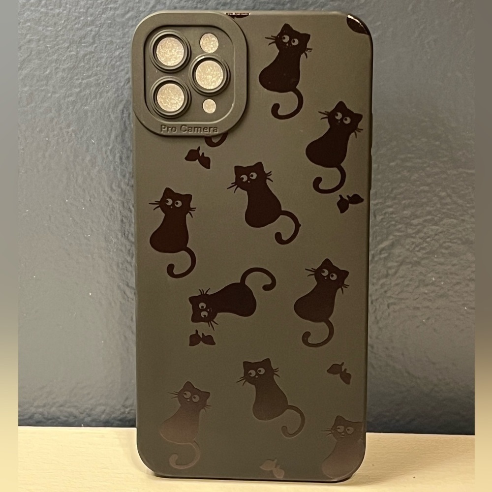 Black Cat iPhone 11 Pro Max Case